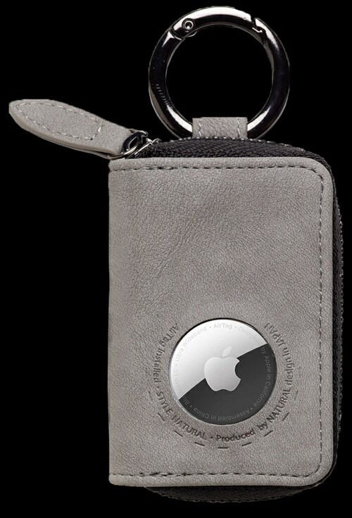AirTag ケース 合皮 通販 キーケース air tag キーホルダー スマートキー AirTagケース 保護カバー AirTag保護ケース エアタグケース キーリング おしゃれ オシャレ シンプ_2