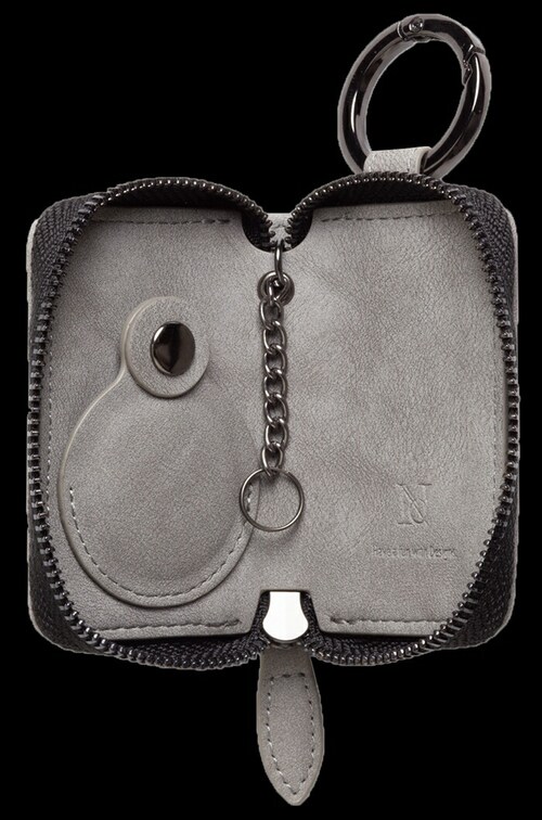 AirTag ケース 合皮 通販 キーケース air tag キーホルダー スマートキー AirTagケース 保護カバー AirTag保護ケース エアタグケース キーリング おしゃれ オシャレ シンプ_3