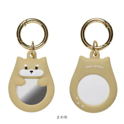 AirTag ケース かわいい 通販 air tag キーホルダー AirTagケース AirTag保護ケース エアタグケース 保護カバー キーリング おしゃれ オシャレ 可愛い カラビナ付き 動物 _9