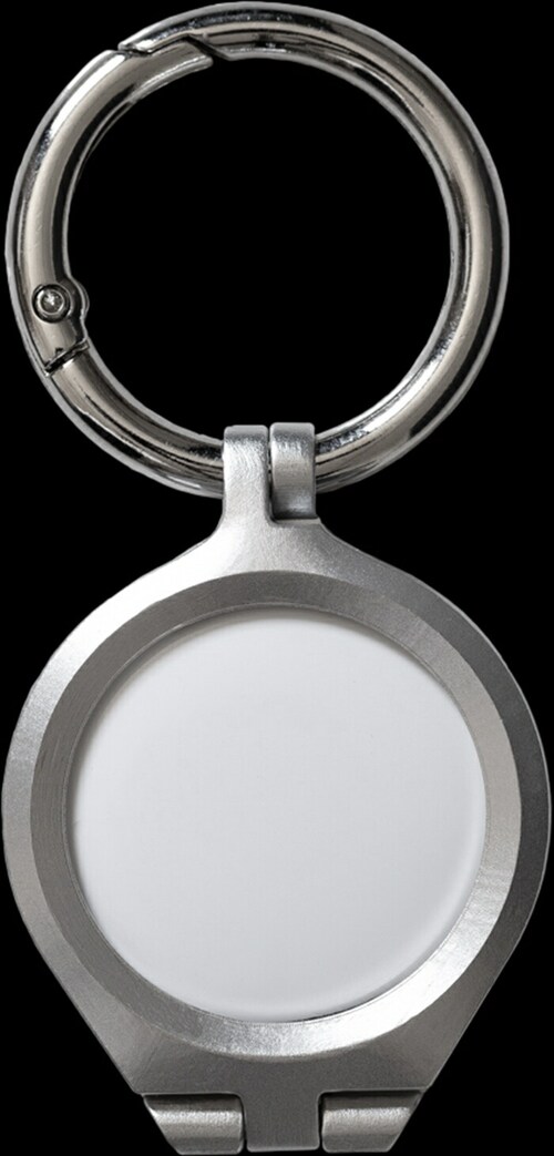 シルバー AirTag ケース アルム 通販 air tag キーホルダー AirTagケース AirTag保護ケース エアタグケース 保護カバー アルミバンパー キーリング おしゃれ オシャレ シン_8