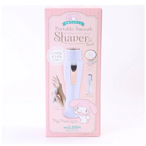 フェイスシェーバー 女性 通販 ポータブルシェーバー シェーバー カミソリ 剃刀 ボディシェーバー マイメロ クロミ キャラクター グッズ 美容 顔 眉毛 肌 乾電池式 小型 女性用 小さい 持ち運び_10