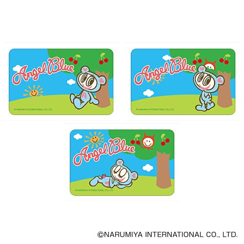 �G���W�F���u���[ �O�b�Y �ʔ� ANGEL BLUE �X�e�b�J�[ �܂�����S�ݓX�X�e�b�J�[ 4947864078133 �G���W�F���u���[02 �X�}�z�X�e�b�J�[ �V�[�� �X�e�b�J�[�V�[�� ���킢�� ��_2