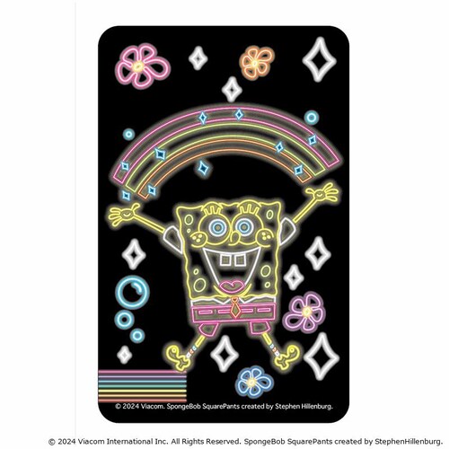 �X�|���W�{�u �O�b�Y �ʔ� �X�|���W�E�{�u �X�e�b�J�[ �܂�����S�ݓX�X�e�b�J�[ 4947864063535 �X�|���W�E�{�u02 SpongeBob �X�}�z�X�e�b�J�[ �V�[�� �X�e�b�J�[�V�[�� ���킢_1