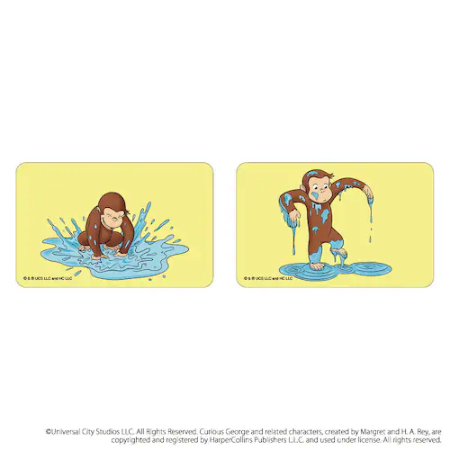 ������̃W���[�W �O�b�Y �ʔ� Curious George �X�e�b�J�[ �܂�����S�ݓX�X�e�b�J�[ 4947864052775 ������̃W���[�W05 �V�[�� �X�e�b�J�[�V�[�� �X�}�z�� �G�{�L�����N�^_2