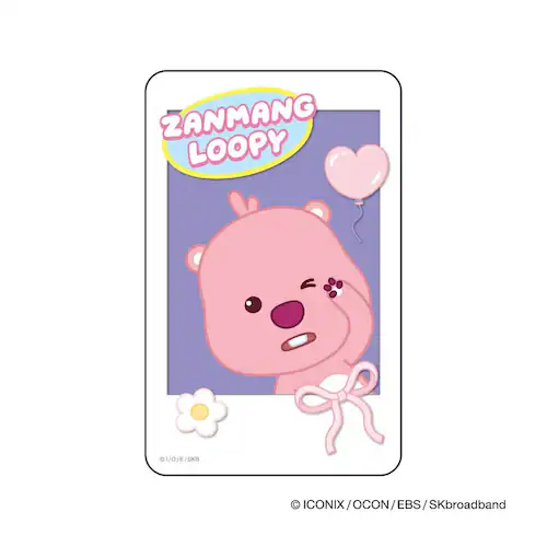 �W�����}�����s�[ �O�b�Y �ʔ� �����܂��ҁ[ ZANMANG LOOPY �X�e�b�J�[ �V�[�� �X�e�b�J�[�V�[�� �܂�����S�ݓX�X�e�b�J�[ 4947864092009 ���킢�� ������� ���� ��_2