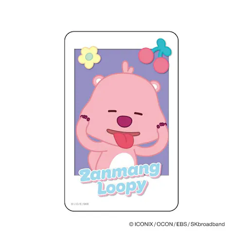 �W�����}�����s�[ �O�b�Y �ʔ� �����܂��ҁ[ ZANMANG LOOPY �X�e�b�J�[ �V�[�� �X�e�b�J�[�V�[�� �܂�����S�ݓX�X�e�b�J�[ 4947864092009 ���킢�� ������� ���� ��_3