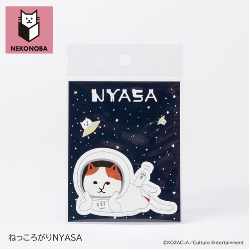 NEKONOBA �ʔ� �X�e�b�J�[ NEKONOBA�O�b�Y NYASA �X�e�b�J�[�V�[�� �V�[�� �L�����N�^�[ ���킢�� ���� �X�}�z�� ������ �����O�b�Y �f�R���[�V���� ������� �X�}�[�g�t�H��_4