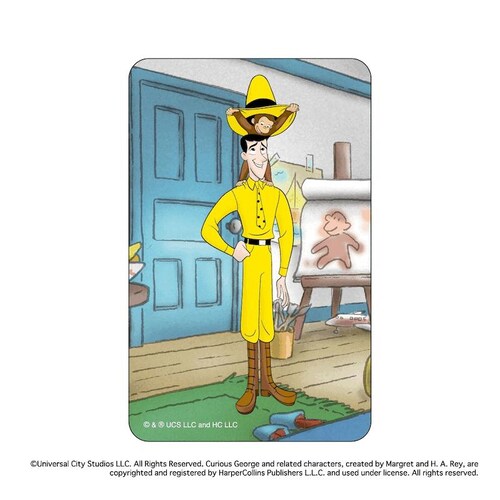 ������̃W���[�W �O�b�Y �ʔ� Curious George �X�e�b�J�[ �܂�����S�ݓX�X�e�b�J�[ 4947864052751 ������̃W���[�W03 �V�[�� �X�e�b�J�[�V�[�� �X�}�z�� �G�{�L�����N�^_1