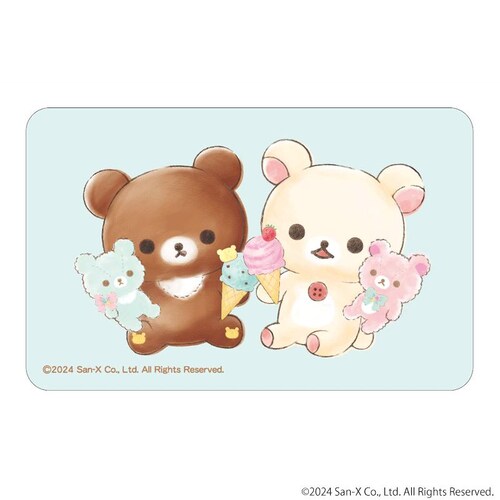 �����b�N�} �O�b�Y �ʔ� Rilakkuma �X�e�b�J�[ �܂�����S�ݓX�X�e�b�J�[ 4947864051662 �����b�N�}04 �X�}�z�X�e�b�J�[ �V�[�� �X�e�b�J�[�V�[�� �L�����N�^�[ ���킢�� ��_1