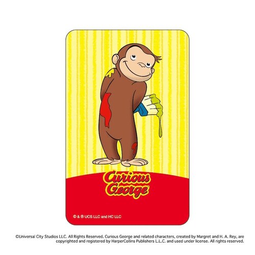 ������̃W���[�W �O�b�Y �ʔ� Curious George �X�e�b�J�[ �܂�����S�ݓX�X�e�b�J�[ 4947864052782 ������̃W���[�W06 �V�[�� �X�e�b�J�[�V�[�� �X�}�z�� �G�{�L�����N�^_1