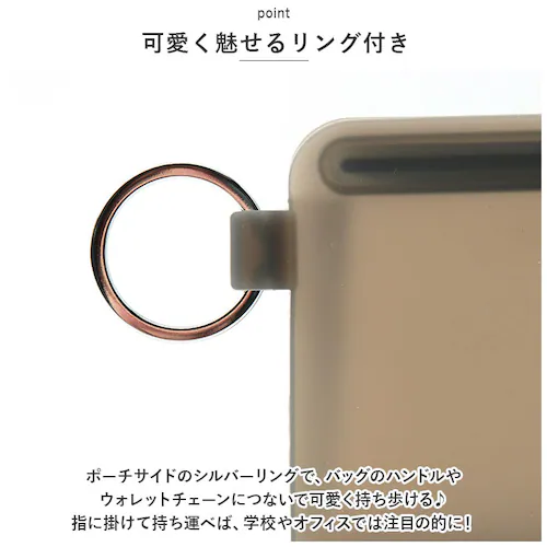 シリコン ポーチ 通販 ミッフィー グッズ ペンケース ペンポーチ STEPPO ステッポ 小物入れ 筆箱 透明 クリアポーチ p+g design ピージーデザイン キャラクター かわいい おしゃれ_5