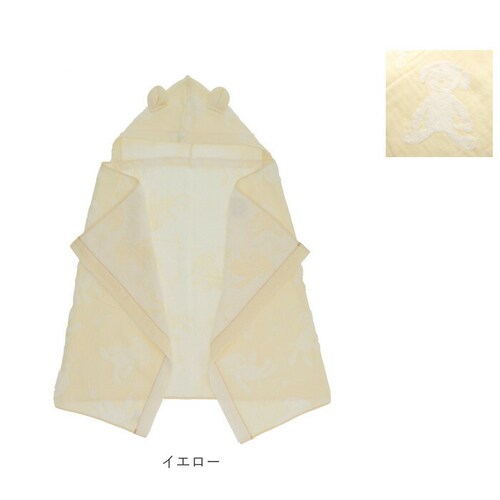 フード付き バスタオル 通販 出産祝い 今治 ガーゼ パイル 日本製 フード付きタオル 男の子 女の子 かわいい おしゃれ ベビーバスローブ ハーフガーゼ 湯上り タオル プール 湯上りタオル ベビー_11