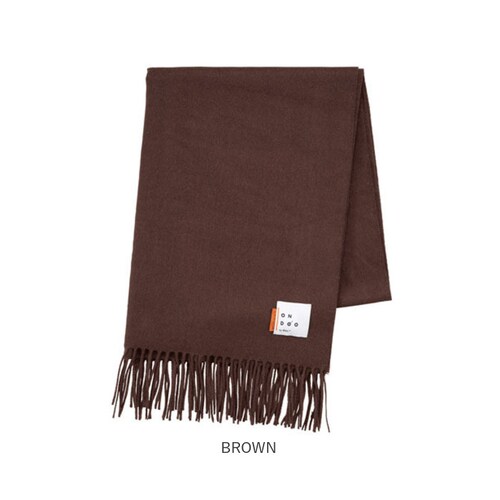 ワールドパーティー マフラー Wpc. NA002 通販 ストール レディース メンズ かわいい 冬 秋冬 大判 シンプル 無地 おしゃれ 大人 ONDOO オンド ベーシックルーズマフラー 女性 男_13