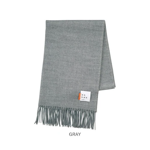 ワールドパーティー マフラー Wpc. NA002 通販 ストール レディース メンズ かわいい 冬 秋冬 大判 シンプル 無地 おしゃれ 大人 ONDOO オンド ベーシックルーズマフラー 女性 男_14