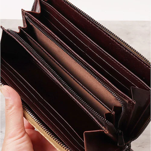 ZOO ズー 長財布 象革 通販 財布 さいふ サイフ お財布 ウォレット ロングウォレット ラウンドウォレット ラウンドファスナー 本革 束入れ 札入れ 小銭入れ エレファント メンズ レディース _13