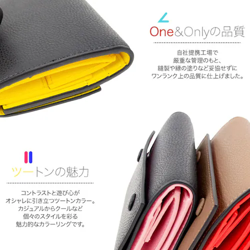 財布 レディース コンパクト 通販 三つ折り財布 ブランド MALTA ミニ財布 革 牛革 小銭入れ おしゃれ シンプル 大人 かわいい 女子高生 無地 ツートン バイカラー ボックス型 ギフト プレ_6