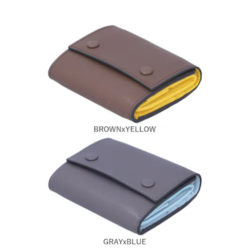 財布 レディース コンパクト 通販 三つ折り財布 ブランド MALTA ミニ財布 革 牛革 小銭入れ おしゃれ シンプル 大人 かわいい 女子高生 無地 ツートン バイカラー ボックス型 ギフト プレ_10