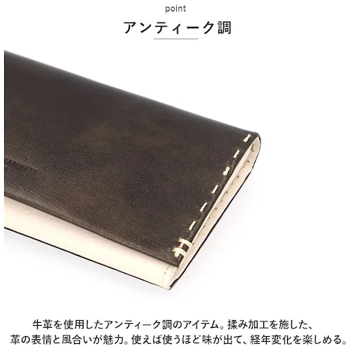 katharine hamnett キャサリン ハムネット 長財布 本革 通販 財布 お財布 さいふ ウォレット 革 レザー 大容量 薄い お札 小銭 コイン カード かぶせ かぶせ型 ブランド メン_5