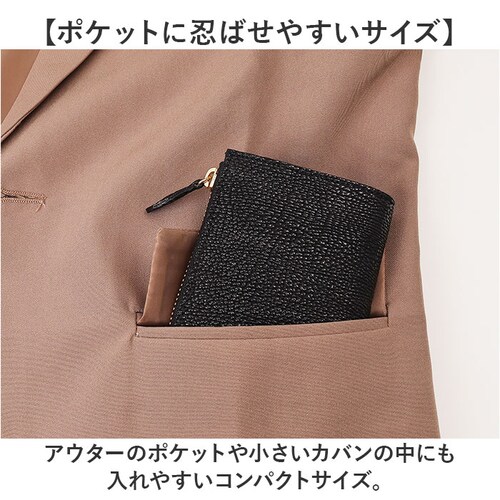 KC,s 財布 ケイシイズ KRB005 通販 日本製 コンパクトウォレット ミニ財布 ミニウォレット kc,s ケーシーズ ブランド 本革 レザー 牛革 L字ファスナー おしゃれ カードポケット コ_4