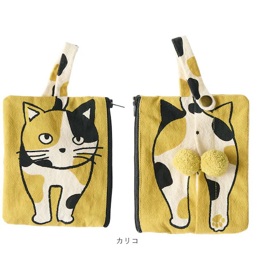 ティッシュポーチ AND PACKABLE 通販 ティッシュ入れ ポーチ ミニポーチ 猫 ねこ ネコ 小物入れ かわいい コスメポーチ ポケットティッシュポーチ メイクポーチ おしゃれ 化粧ポーチ コ_10