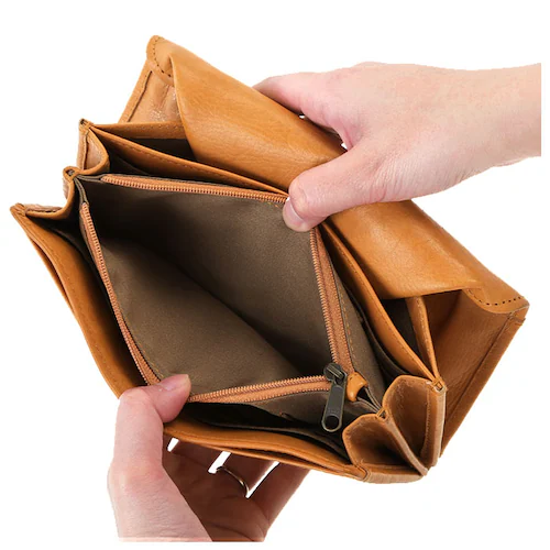 fes フェス カウレザー 長財布 通販 レディース ブランド 本革 大容量 ギャルソンタイプ 使いやすい 牛革 小銭入れあり ナチュラルレザー ギャルソン長財布 おしゃれ シンプル 上品 きれいめ _5