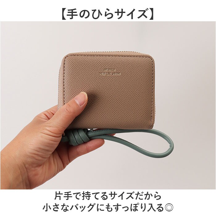 グレーベージュ muumarju 財布 CMK-1136 通販 二つ折り財布 2つ折り