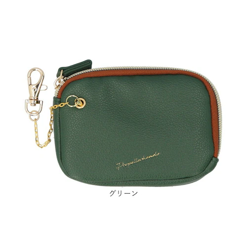 ミニウォレット 通販 プロペラヘッズ 財布 ミニ財布 レディース 小さい財布 ミニサイフ キーケース キーリング 小銭入れ カード入れ コンパクト 小さめ 11-2191 ポーチ型 合皮 鍵 キーホル_9