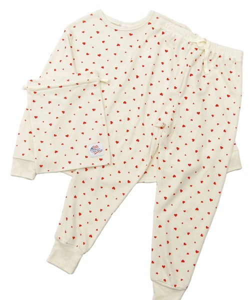 JEMORGAN サーマル レディース 通販 ジェーイーモーガン JE533-59S ハート柄ルームウェア ルームウェア セットアップ 部屋着 パジャマ 上下セット ルームウエア ナイトウェア ナイト_6