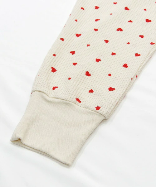 JEMORGAN サーマル レディース 通販 ジェーイーモーガン JE533-59S ハート柄ルームウェア ルームウェア セットアップ 部屋着 パジャマ 上下セット ルームウエア ナイトウェア ナイト_12