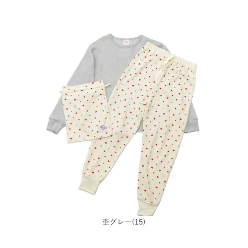 JEMORGAN サーマル レディース 通販 ジェーイーモーガン JE533-59S ハート柄ルームウェア ルームウェア セットアップ 部屋着 パジャマ 上下セット ルームウエア ナイトウェア ナイト_16