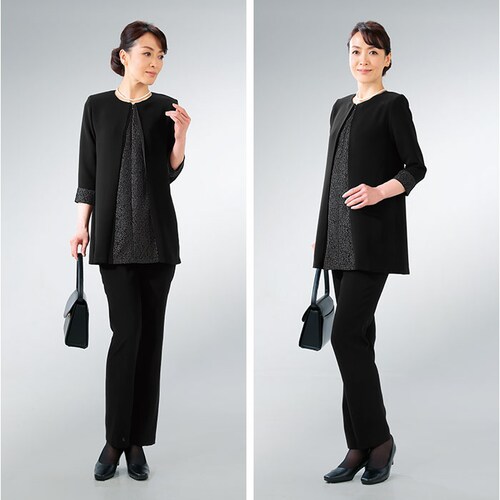 パンツ フォーマル ブラック レディース 通販 日本製 フォーマルパンツ レディースパンツ ロングパンツ 長ズボン ズボン きれいめ eclaTstyle ロング オフィス シンプル ボトムス 無地 _10