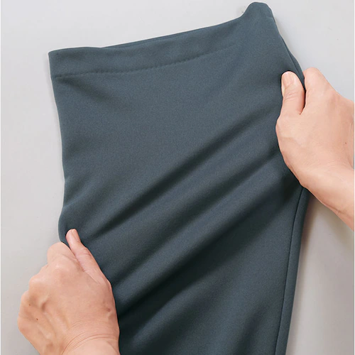 ワイドパンツ 裏起毛 レディース 通販 ワイド パンツ 長ズボン ズボン カジュアルパンツ レディースパンツ ロングパンツ 裏起毛パンツ ボトムス ウエストゴム あったか あたたかい 無地 シンプル _7