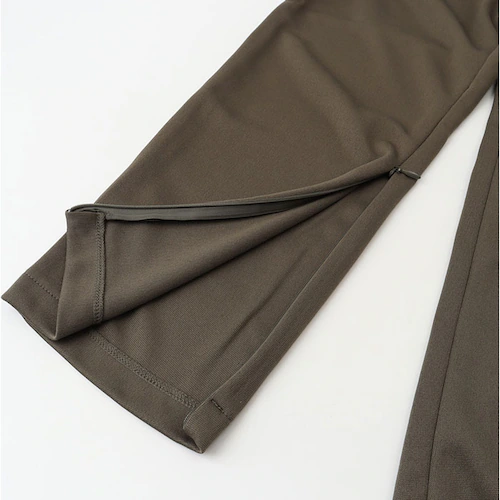 裾ファスナーパンツ レディース 通販 日本製 パンツ 裾ファスナー リハビリ用ズボン 裾ファスナー付き足湯パンツ ズボン ボトムス ロングパンツ レディースパンツ ウエストゴム 通院 リハビリ 足湯 _8