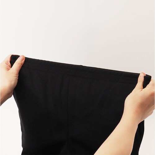 パンツ 裏起毛 レディース 通販 日本製 ズボン 長ズボン ロングパンツ レディースパンツ 裏起毛パンツ 裾ファスナー カジュアルパンツ カジュアル ファスナー付き ファスナー 女性 あったか あたた_11