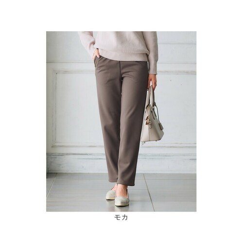 パンツ 裏起毛 レディース 通販 日本製 ズボン 長ズボン ロングパンツ レディースパンツ 裏起毛パンツ 裾ファスナー カジュアルパンツ カジュアル ファスナー付き ファスナー 女性 あったか あたた_15