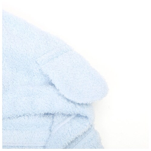 バスタオル フード付き 通販 可愛い おしゃれ ふわふわ ふんわり タオル 今治 日本製 綿 コットン 100% バスローブ 子ども ひつじ 刺繍 おくるみ 出産祝い ギフト Meringue メレン_5