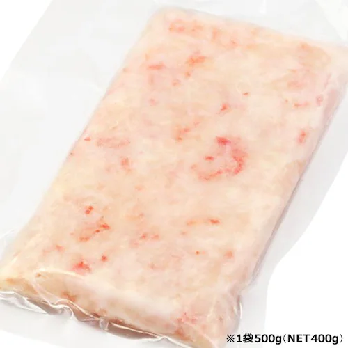カニ ボイルズワイガニフレーク 1袋 (赤白ミックス/500g×1袋/冷凍) 海鮮 ギフト 贈り物 お取り寄せ【代引き不可】_1