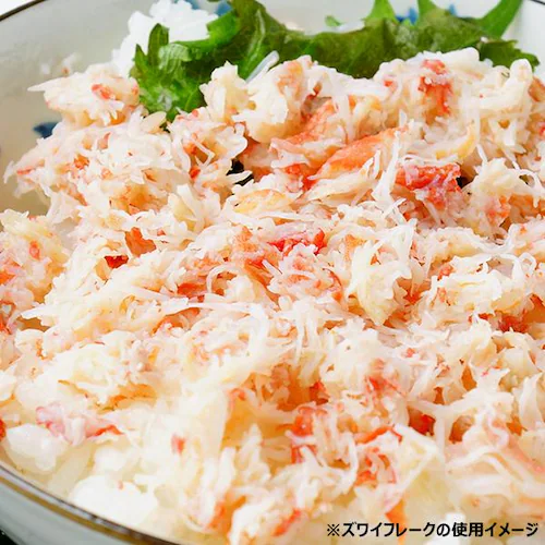 カニ ボイルズワイガニフレーク 1袋 (赤白ミックス/500g×1袋/冷凍) 海鮮 ギフト 贈り物 お取り寄せ【代引き不可】_4