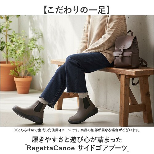 RegettaCanoe リゲッタカヌー サイドゴアブーツ CCME007 通販 サイドゴア ブーツ レディースシューズ ショートブーツ 靴 ショート丈 カジュアルシューズ カジュアル レディース 歩_1