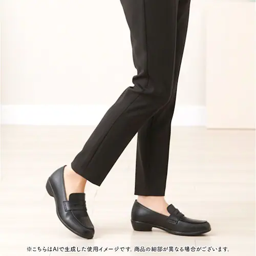 レディース 靴 フォーマル 通販 パンジー ローファー くつ クツ シューズ 婦人靴 オフィス スクエアトゥ 軽量 軽い カリーナウォーク カジュアル ローヒール フィット 歩きやすい コンフォートシ_8