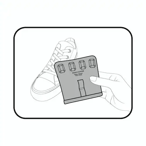 シューアクセサリー 通販 PERO COVER ペロカバー 装飾的アクセサリー シューチャーム シューズアクセサリー シューパーツ 男女兼用 おしゃれ 上品 スニーカー 靴アクセサリー かわいい 簡単_3