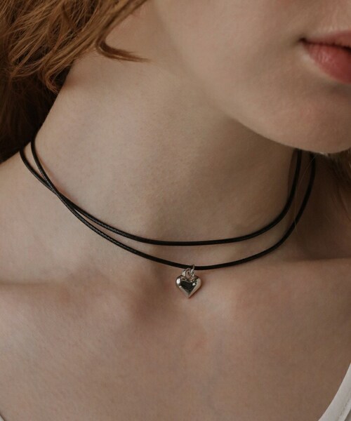 ミニハートチャームネックレス ダイヤモンドハーツ 通販 アクセサリー ジュエリー レディース Diamond Hearts ハートチャーム ペンダント チャーム おしゃれ きれいめ かわいい カジュア_5