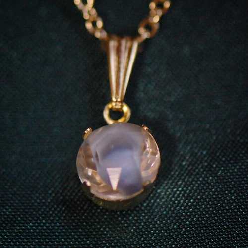 ネックレス ペンダント ジュエリー 通販 首飾り アクセサリー チェーン 短め 長め アジャスター 装飾 装飾品 ガラスビーズ Kaninchen 凛々しさ ハスキー デザイン 大人 かわいい おしゃ_3