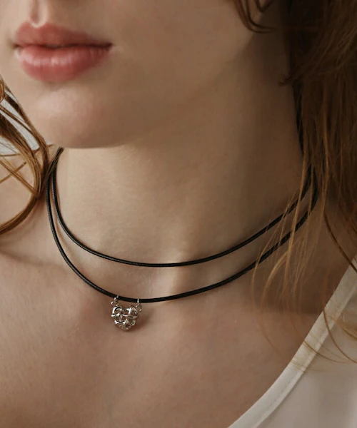 ネックレス ハート 通販 ハートネックレス ペンダント レディース アクセサリー diamond hearts ダイヤモンドハーツ ハートチャーム ハートモチーフ アクセ 大人 女性 かわいい 可愛い_5