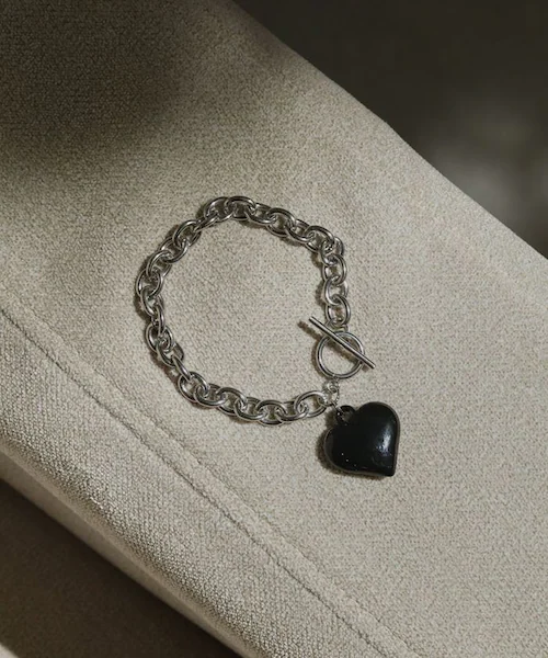 ブレスレット ハート 通販 レディース ハートブレスレット チェーンブレスレット マンテルブレスレット アクセサリー アクセ Diamond Hearts ダイヤモンドハーツ ハートチャーム かわいい_14