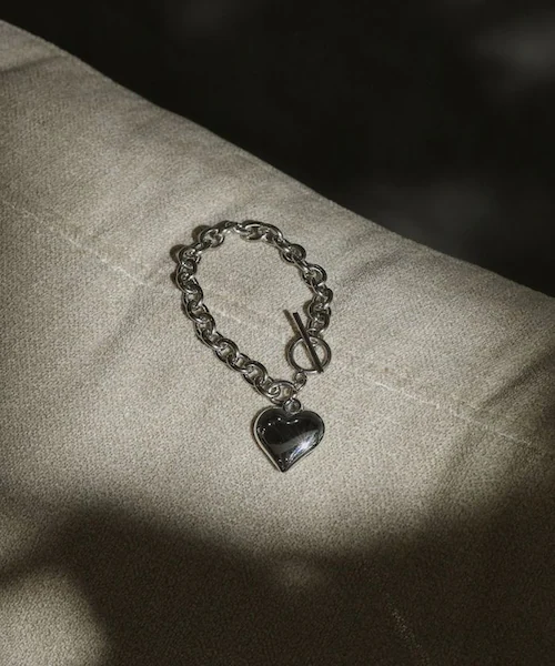 ブレスレット ハート 通販 レディース ハートブレスレット チェーンブレスレット マンテルブレスレット アクセサリー アクセ Diamond Hearts ダイヤモンドハーツ ハートチャーム かわいい_17