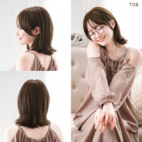 �v���V�� �E�B�b�O �ʔ� BO-04 �t���E�B�b�O �X�q�E�B�b�O ���� �J�c�� ���� �O�n�l�{�u �{�u ���� �ϔM ���킢�� ������� �A�W���X�^�[ ���΂������ 20�� 30�� 40�� 50��_10