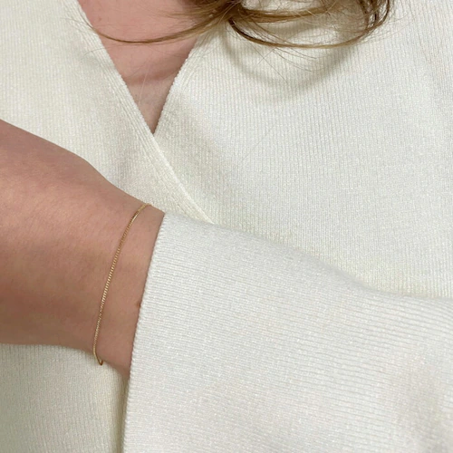 ブレスレット 18金 K18 検定刻印 通販 国産 日本製 チェーンブレスレット チェーン 喜平 キヘイ k18 造幣局検定刻印 レディースブレスレット レディースジュエリー メンズブレスレット シン_5