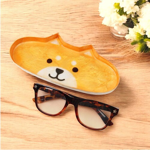 メガネトレー かわいい 動物 通販 トレイ トレー 眼鏡トレー 眼鏡ケース メガネケース めがね置き メガネ置き 眼鏡置き 受け皿 小物入れ つり銭トレイ キャッシュトレイ カピストレイ カピス貝 ア_3