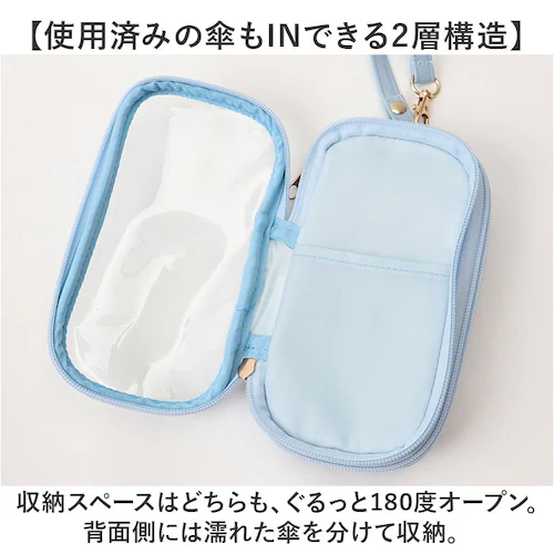 because 折りたたみ傘 晴雨兼用 ビコーズ B-095847 通販 日傘 折りたたみ 晴雨兼用傘 折り畳み傘 折りたたみ日傘 折り畳み日傘 完全遮光 UVカット 100% レディース 小さめ 4_9